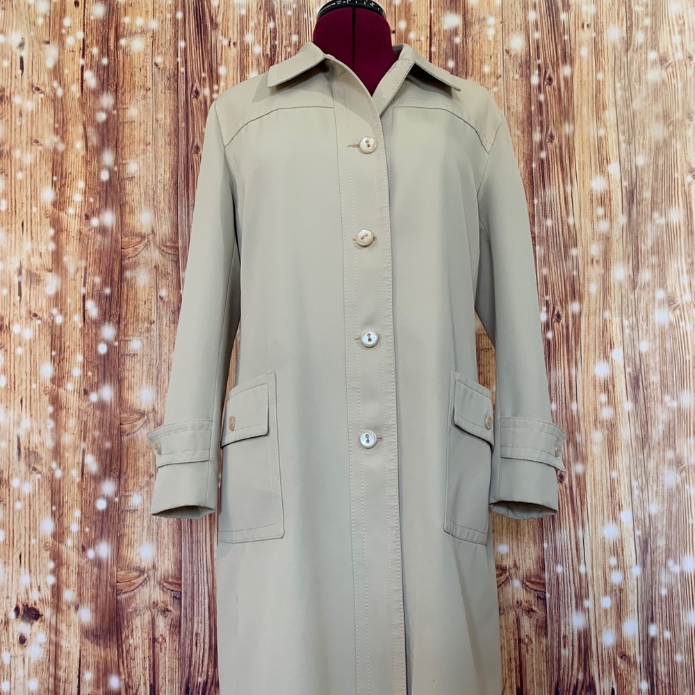 Vintage Forester of Boston Trench Coat  1970 15/16 - Picture 6 of 10